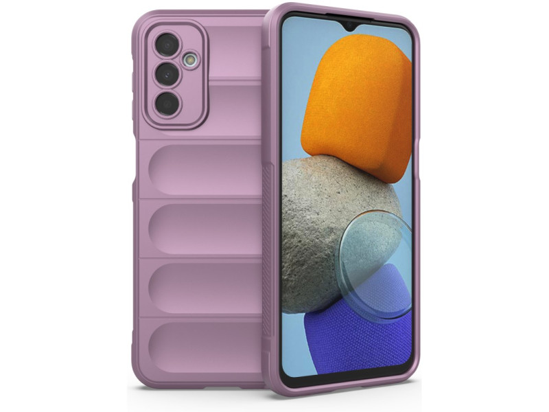 Newface Samsung Galaxy M23 Kılıf Optimum Silikon - Mor
