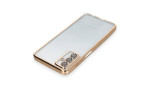 Newface Samsung Galaxy M23 Kılıf Razer Lensli Silikon - Gold