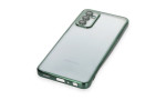 Newface Samsung Galaxy M23 Kılıf Razer Lensli Silikon - Yeşil
