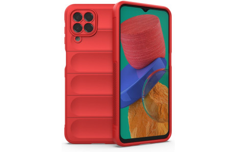 Newface Samsung Galaxy M33 Kılıf Optimum Silikon - Kırmızı