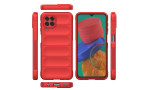 Newface Samsung Galaxy M33 Kılıf Optimum Silikon - Kırmızı