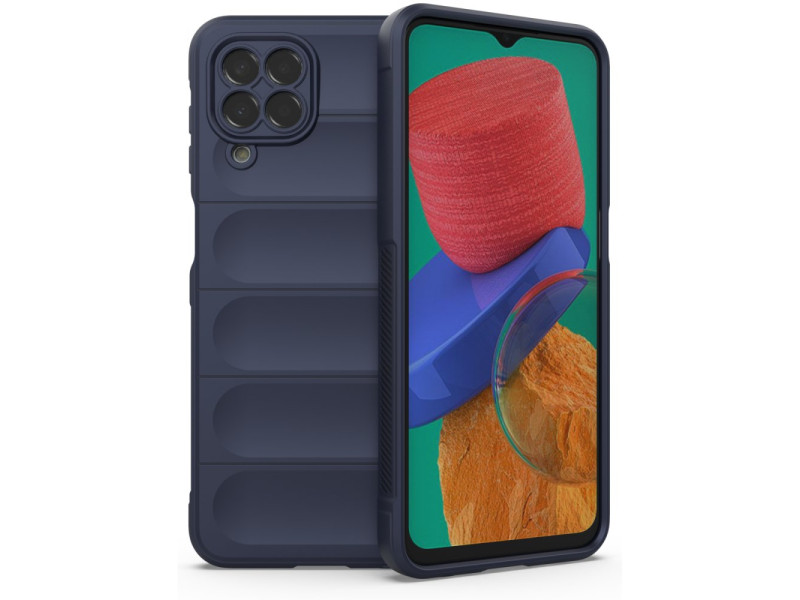 Newface Samsung Galaxy M33 Kılıf Optimum Silikon - Lacivert