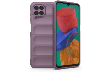 Newface Samsung Galaxy M33 Kılıf Optimum Silikon - Mor