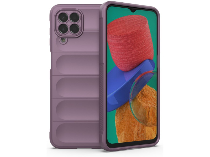 Newface Samsung Galaxy M33 Kılıf Optimum Silikon - Mor