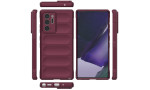 Newface Samsung Galaxy Note 20 Ultra Kılıf Optimum Silikon - Bordo