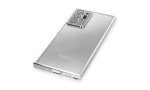 Newface Samsung Galaxy Note 20 Ultra Kılıf Razer Lensli Silikon - Gümüş