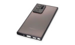 Newface Samsung Galaxy Note 20 Ultra Kılıf Razer Lensli Silikon - Siyah