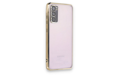 Newface Samsung Galaxy S20 FE Kılıf Razer Lensli Silikon - Gold
