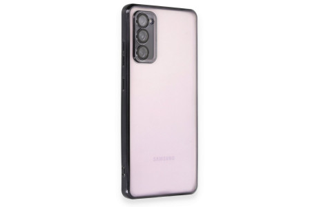 Newface Samsung Galaxy S20 FE Kılıf Razer Lensli Silikon - Siyah