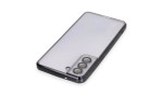 Newface Samsung Galaxy S21 FE Kılıf Razer Lensli Silikon - Siyah