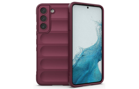 Newface Samsung Galaxy S21 Kılıf Optimum Silikon - Bordo
