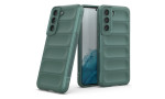 Newface Samsung Galaxy S21 Kılıf Optimum Silikon - Koyu Yeşil