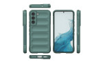 Newface Samsung Galaxy S21 Kılıf Optimum Silikon - Koyu Yeşil
