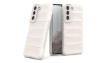 Newface Samsung Galaxy S21 Kılıf Optimum Silikon - Krem