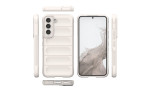 Newface Samsung Galaxy S21 Kılıf Optimum Silikon - Krem