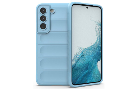 Newface Samsung Galaxy S21 Kılıf Optimum Silikon - Sky Blue