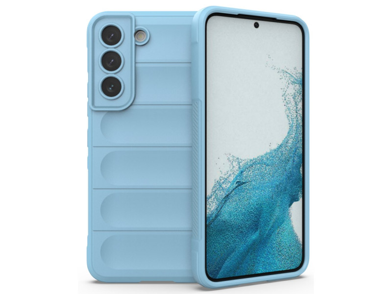 Newface Samsung Galaxy S21 Kılıf Optimum Silikon - Sky Blue