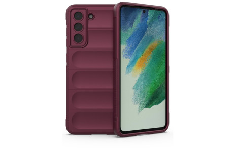 Newface Samsung Galaxy S21 Plus Kılıf Optimum Silikon - Bordo