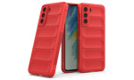 Newface Samsung Galaxy S21 Plus Kılıf Optimum Silikon - Kırmızı