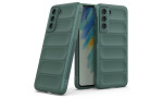 Newface Samsung Galaxy S21 Plus Kılıf Optimum Silikon - Koyu Yeşil