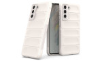 Newface Samsung Galaxy S21 Plus Kılıf Optimum Silikon - Krem