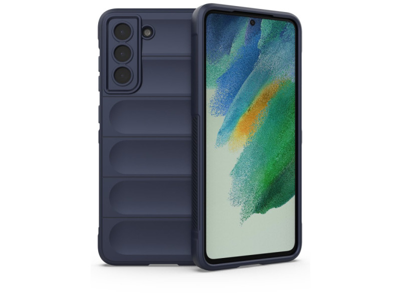 Newface Samsung Galaxy S21 Plus Kılıf Optimum Silikon - Lacivert
