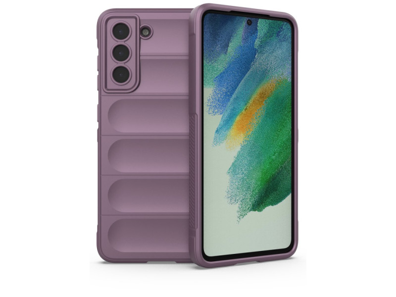 Newface Samsung Galaxy S21 Plus Kılıf Optimum Silikon - Mor