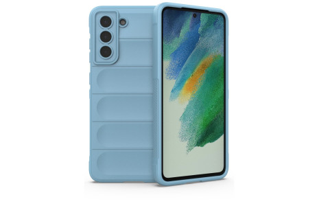 Newface Samsung Galaxy S21 Plus Kılıf Optimum Silikon - Sky Blue