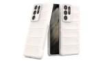 Newface Samsung Galaxy S21 Ultra Kılıf Optimum Silikon - Krem