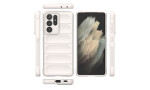 Newface Samsung Galaxy S21 Ultra Kılıf Optimum Silikon - Krem