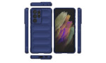 Newface Samsung Galaxy S21 Ultra Kılıf Optimum Silikon - Lacivert