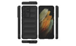 Newface Samsung Galaxy S21 Ultra Kılıf Optimum Silikon - Siyah