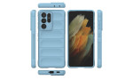 Newface Samsung Galaxy S21 Ultra Kılıf Optimum Silikon - Sky Blue