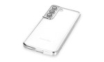 Newface Samsung Galaxy S22 Kılıf Razer Lensli Silikon - Gümüş