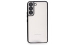 Newface Samsung Galaxy S22 Kılıf Razer Lensli Silikon - Siyah