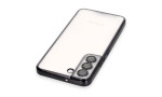 Newface Samsung Galaxy S22 Kılıf Razer Lensli Silikon - Siyah