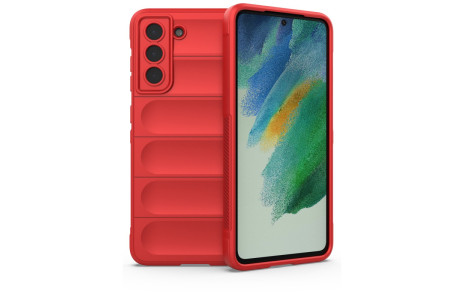 Newface Samsung Galaxy S22 Plus Kılıf Optimum Silikon - Kırmızı