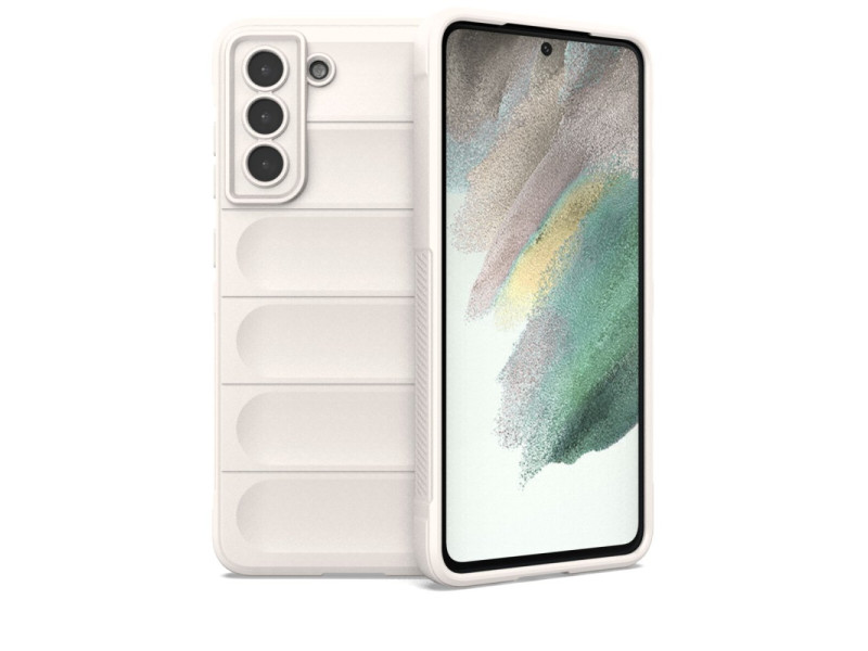 Newface Samsung Galaxy S22 Plus Kılıf Optimum Silikon - Krem