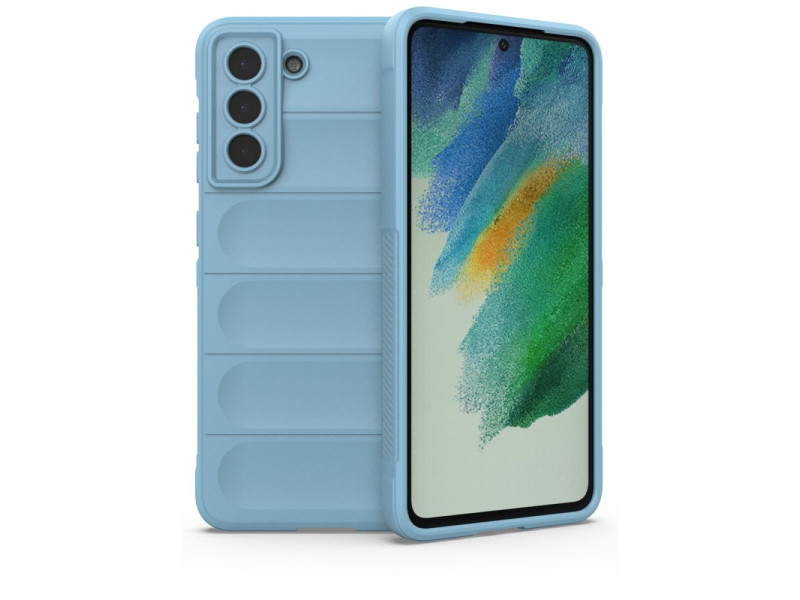 Newface Samsung Galaxy S22 Plus Kılıf Optimum Silikon - Sky Blue