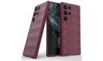Newface Samsung Galaxy S22 Ultra Kılıf Optimum Silikon - Bordo