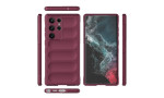 Newface Samsung Galaxy S22 Ultra Kılıf Optimum Silikon - Bordo