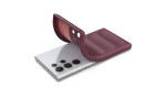 Newface Samsung Galaxy S22 Ultra Kılıf Optimum Silikon - Bordo