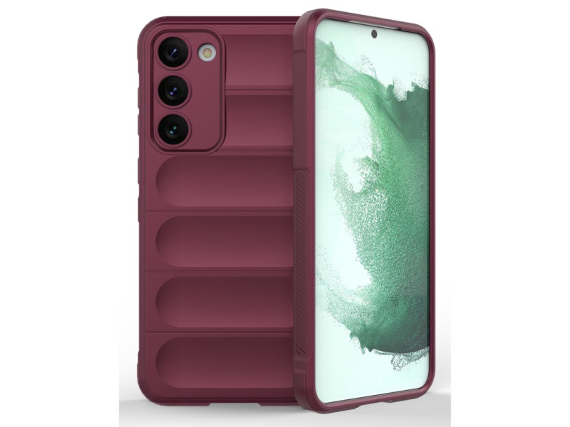 Newface Samsung Galaxy S23 Kılıf Optimum Silikon - Bordo