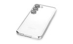 Newface Samsung Galaxy S23 Kılıf Razer Lensli Silikon - Gümüş