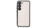 Newface Samsung Galaxy S23 Kılıf Razer Lensli Silikon - Siyah