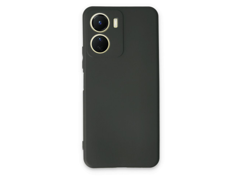 Newface Vivo Y16 Kılıf First Silikon - Koyu Yeşil