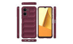 Newface Vivo Y16 Kılıf Optimum Silikon - Bordo