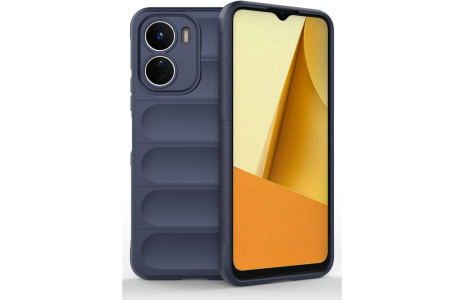 Newface Vivo Y16 Kılıf Optimum Silikon - Lacivert
