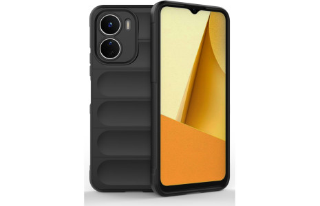 Newface Vivo Y16 Kılıf Optimum Silikon - Siyah