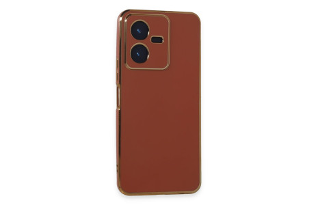 Newface Vivo Y22 2022 Kılıf Volet Silikon - Kırmızı